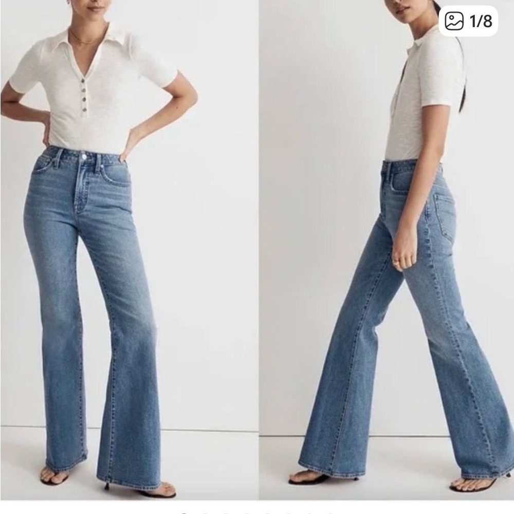 Madewell The Perfect Vintage Flare Jean Size 27